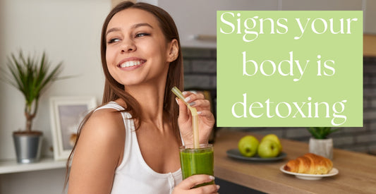 Signs your body is detoxing