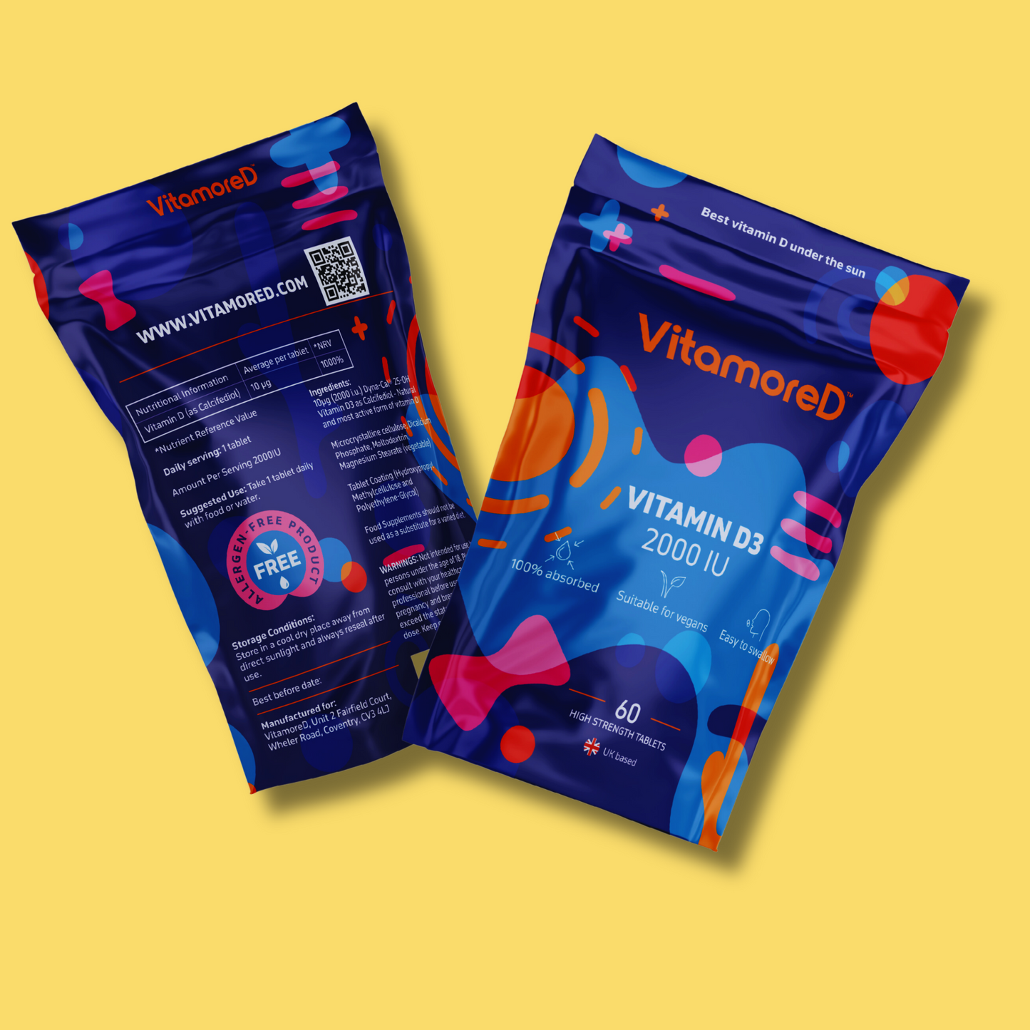 VitamoreD | Vegan D3 | Vitamin D as Calcifediol