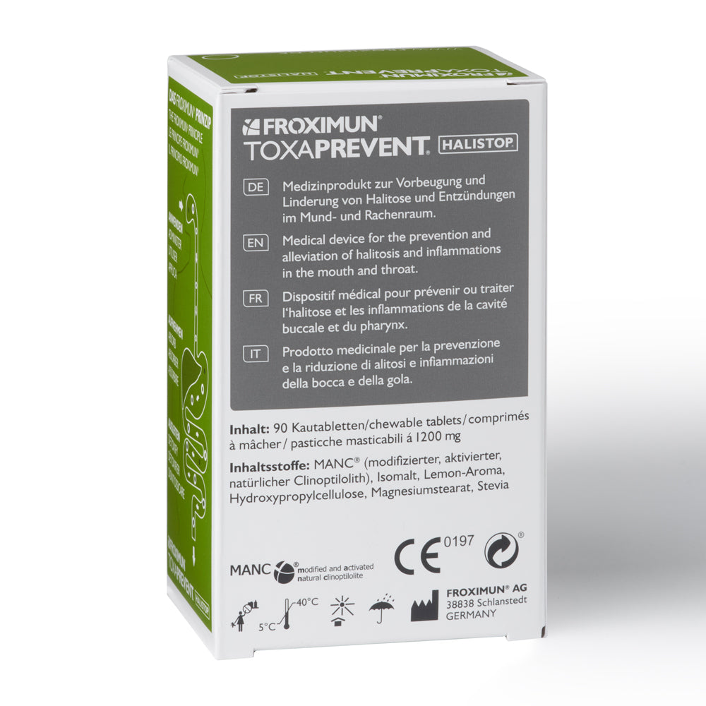 Toxaprevent Halistop Chewables (Mouth & Throat)